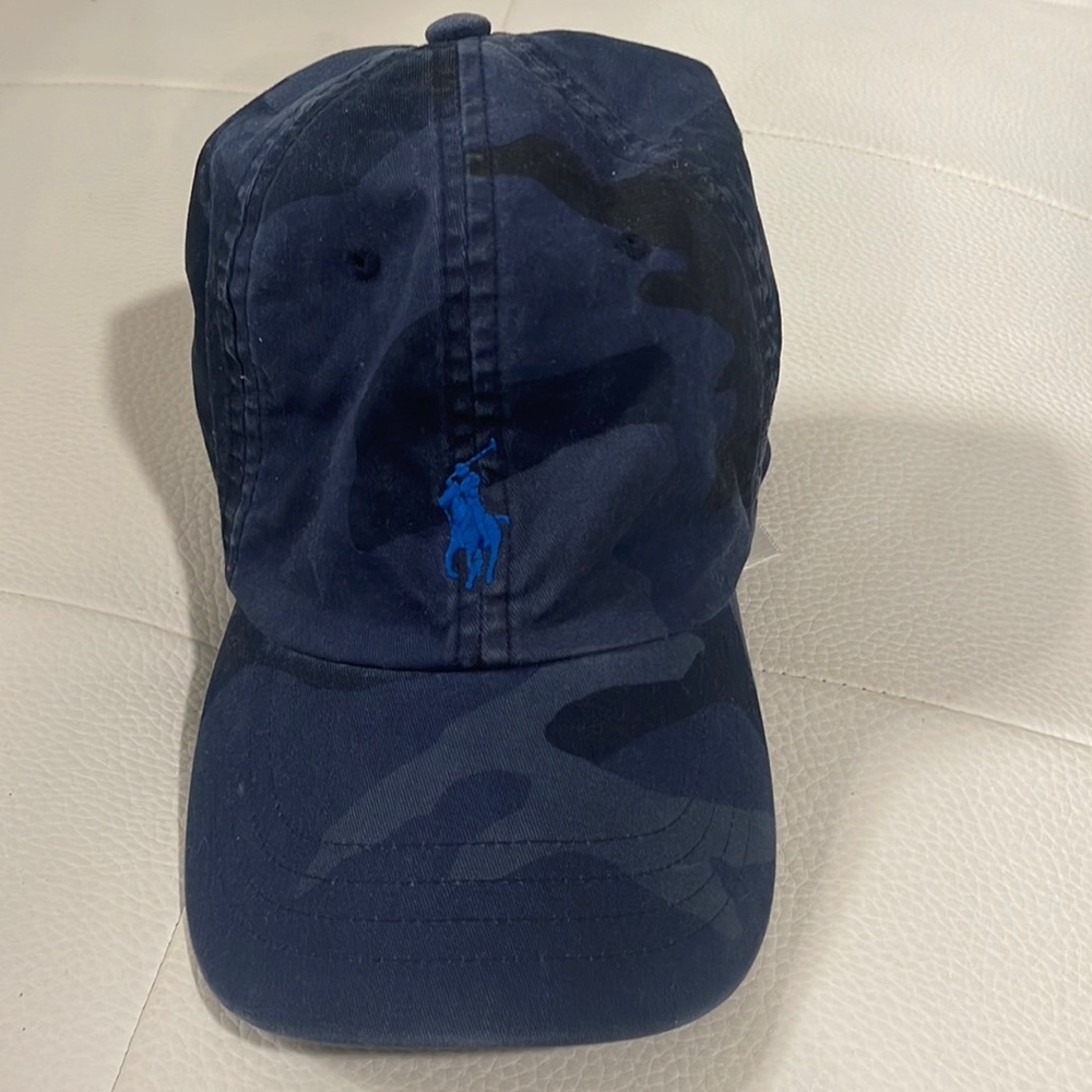 New! Blue camouflage RL polo baseball cap